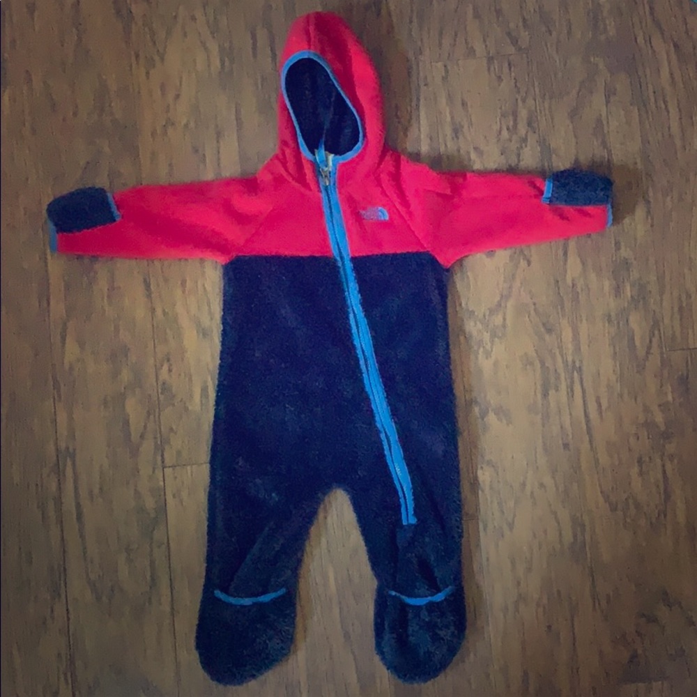 The North Face fleece winter jacket/onesie